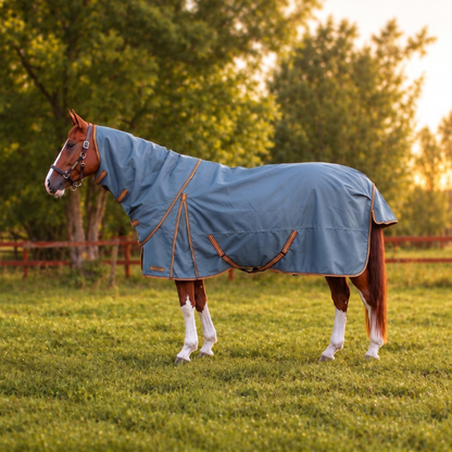 Hyltarp neck cover caisa 250g china blue 