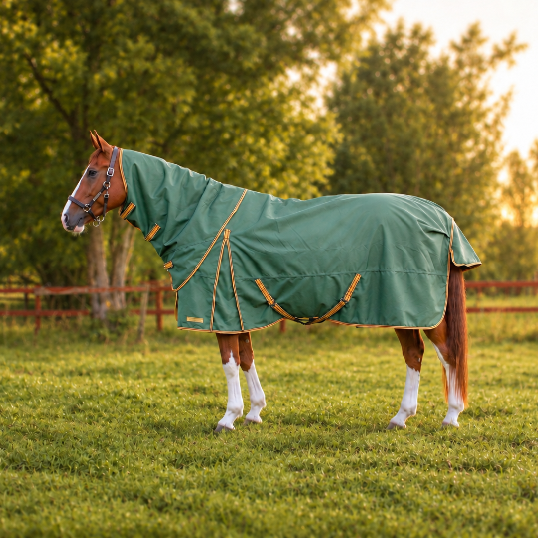 Hyltarp neck cover caisa 250g military green 