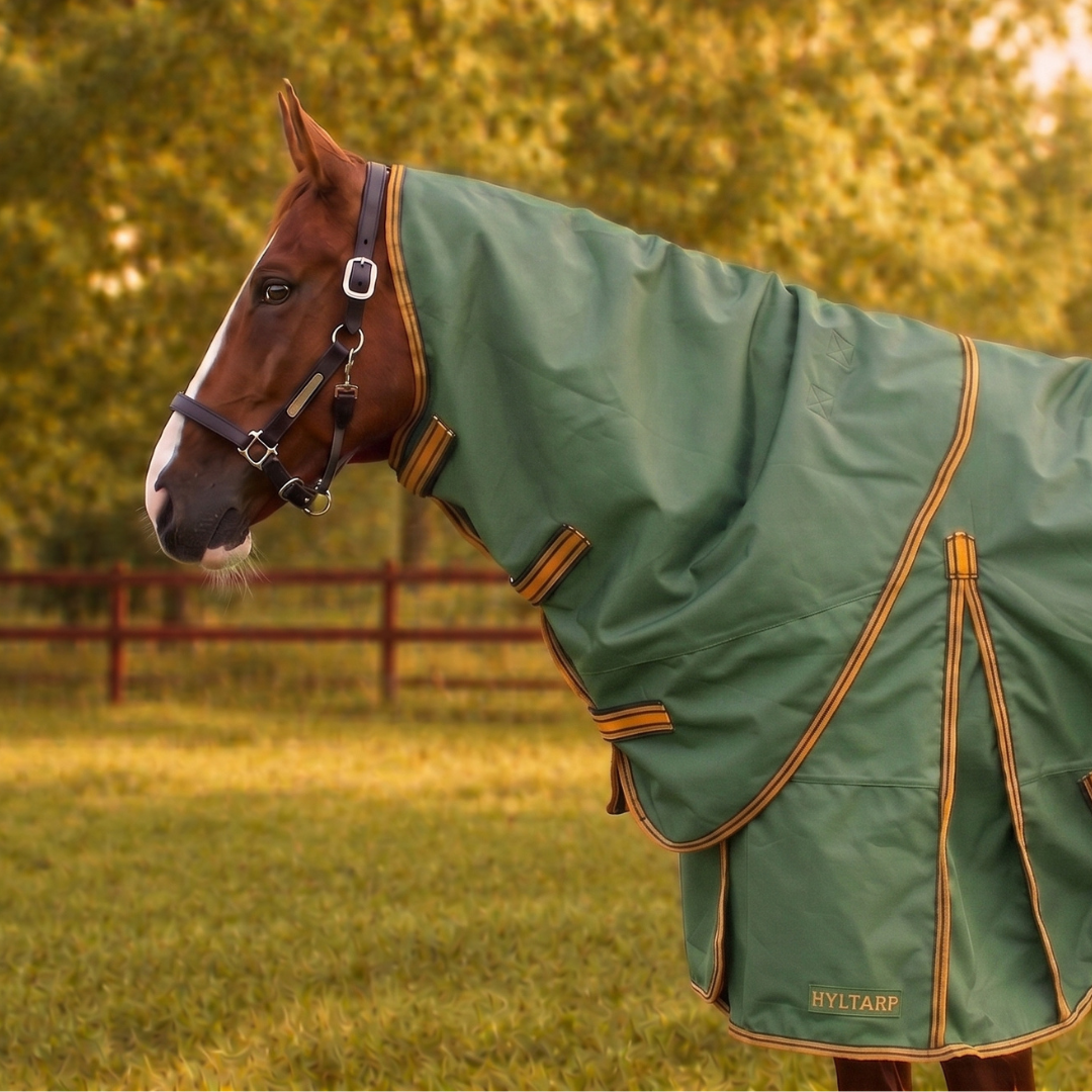 Hyltarp neck cover caisa 250g military green 
